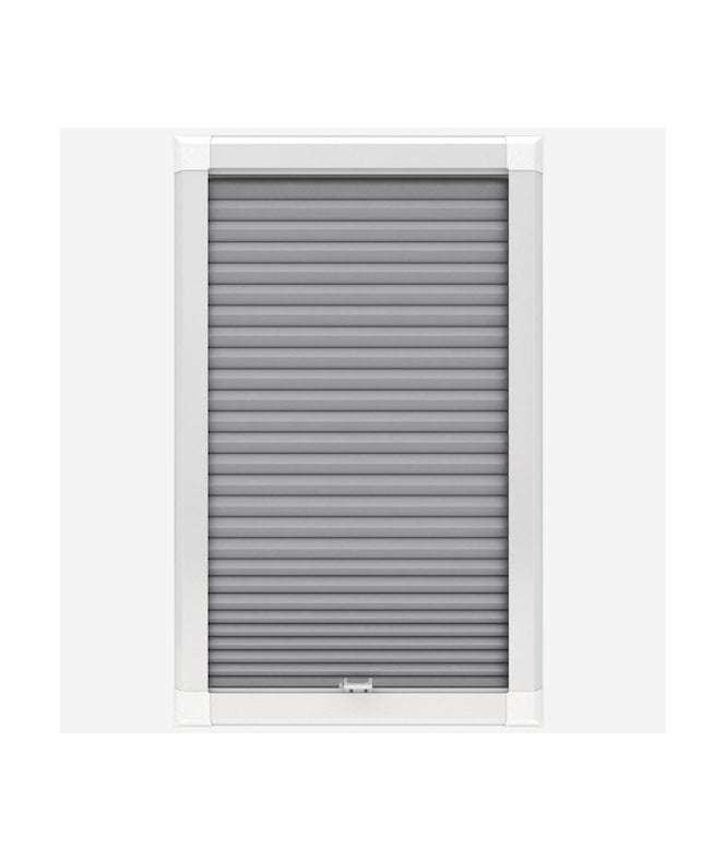 New Edge Blinds Munich Dove Grey Blackout Honeycomb Perfect Fit Blinds