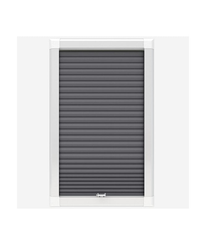 New Edge Blinds Munich Grey Blackout Honeycomb Perfect Fit Blinds
