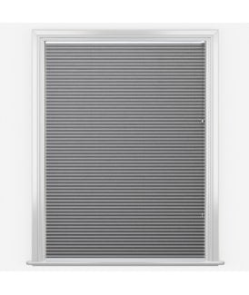 Munich Grey Honeycomb Pleated Dimout Blind
