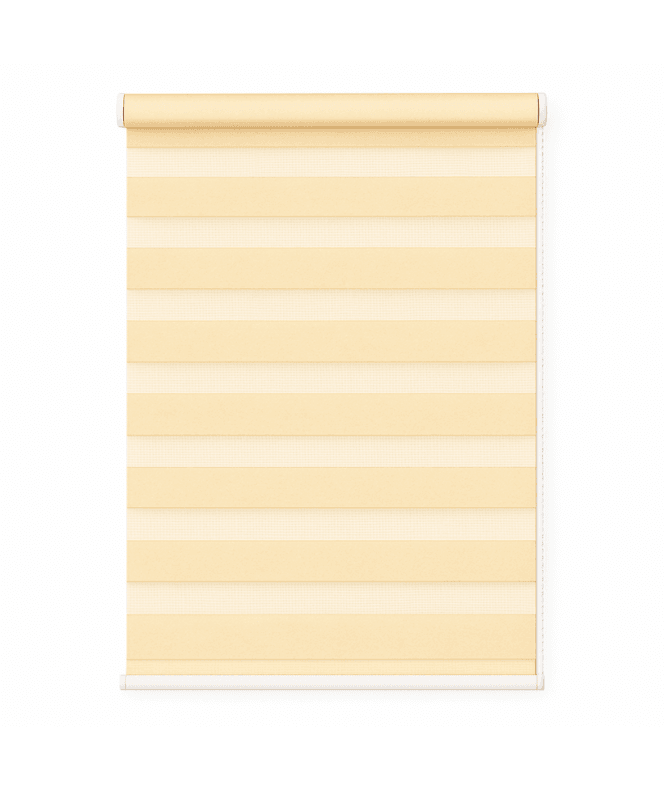 New Edge Blinds Natural Day & Night Zebra Roller Blind (165cm drop)