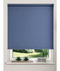 Navy Blackout Roller Blind (170cm Drop)