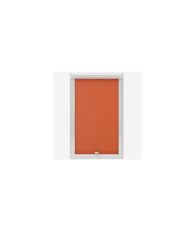 New Edge Blinds Orange Marmalade Blackout Perfect Fit Roller Blind
