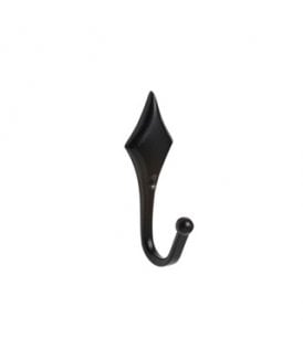 Pair Of Diamand Tieback Hooks - Black
