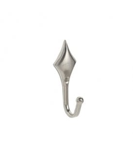 Pair Of Diamand Tieback Hooks - Chrome
