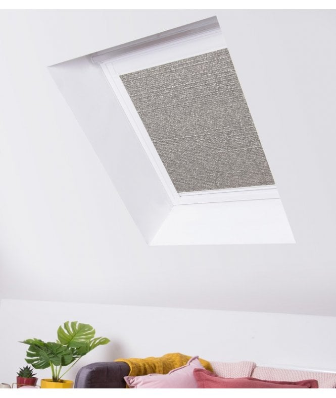 New Edge Blinds Pale Gold Blackout Skylight Blind for VELUX® Roof Windows (G Codes)