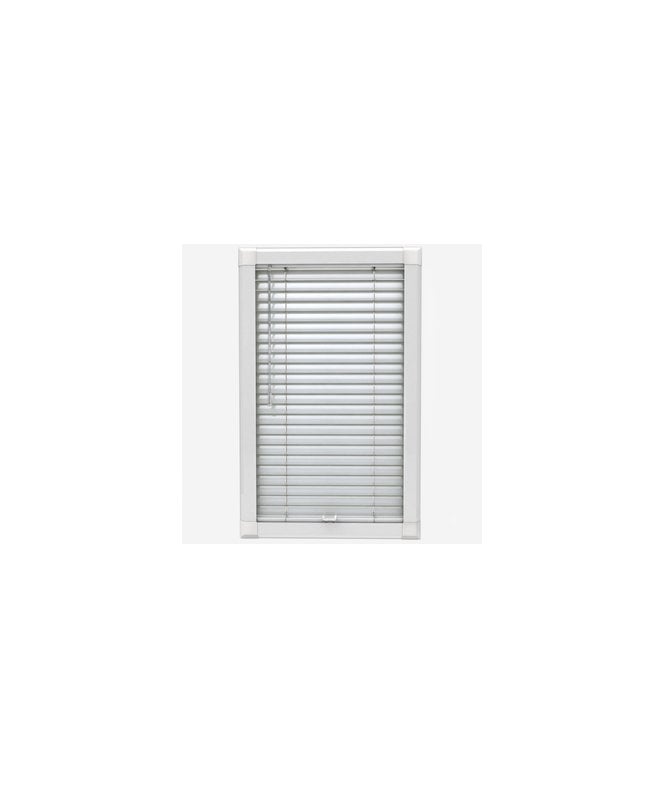 New Edge Blinds Pebble Grey Aluminium Venetian Perfect Fit Blinds