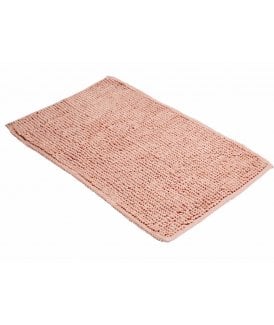 Pebbles Super Soft Bath Mat in Blush Pink