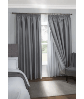 Pencil Pleat Blackout Curtain Lining
