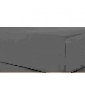 Percale Fitted Sheet in Grey