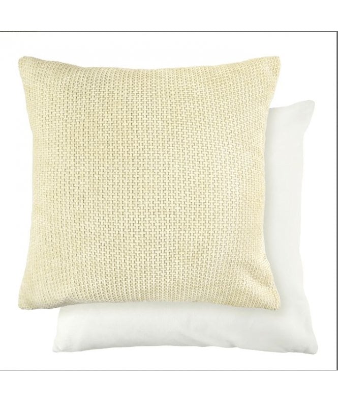 New Edge Blinds Pica Collection Cushion Cover in Burnt Cream
