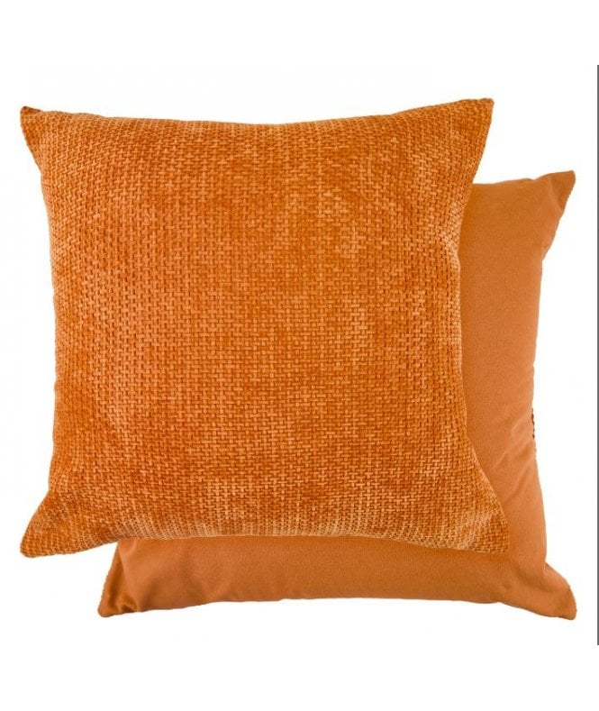 New Edge Blinds Pica Collection Cushion Cover in Burnt Orange