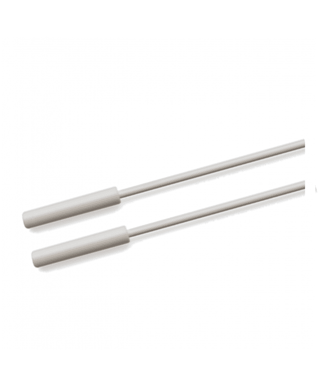 New Edge Blinds Plastic Coated Curtain Draw Rod in White (Pack of 2)