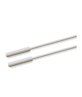 Plastic Coated Curtain Draw Rod in White (Pack of 2)