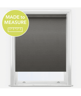 Plaza Graphite Made to Measure Blackout Roller Blind