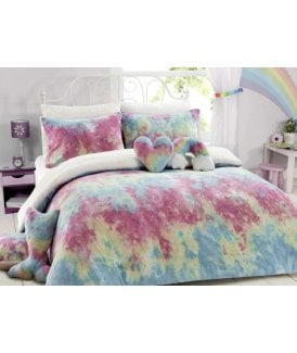 Rainbow Tie Dye Duvet Set