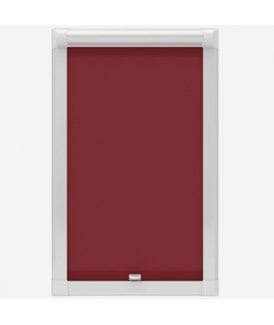 Red Blackout Perfect Fit Roller Blind
