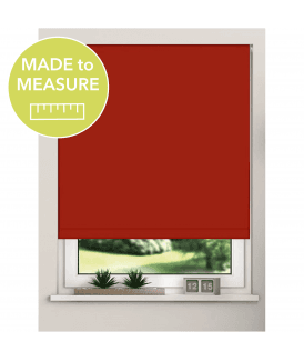 Red Made to Measure Blackout Blind