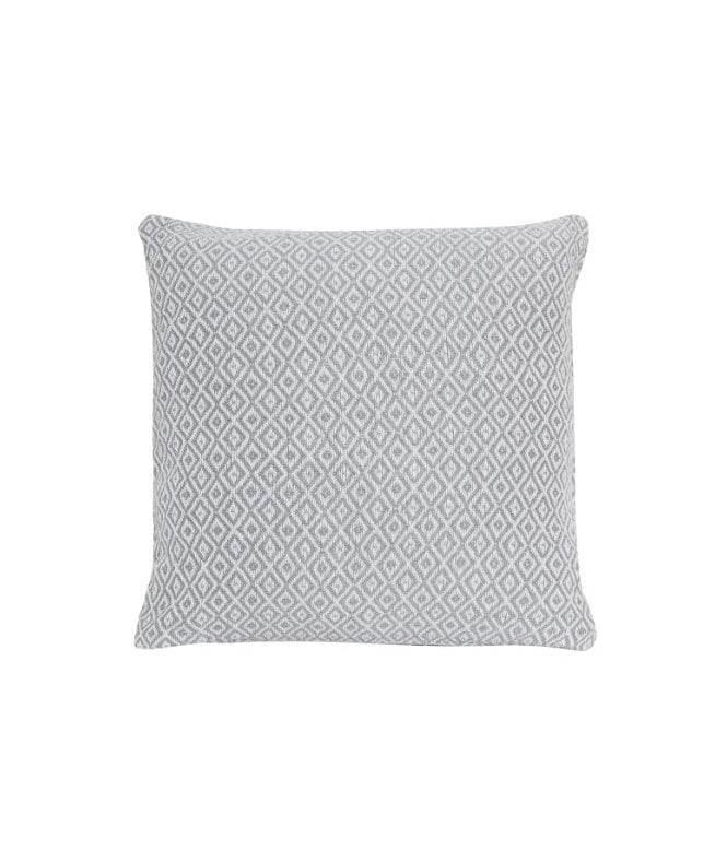 New Edge Blinds Regal Pure Cotton Cushion Cover in Silver, 43 x 43cm