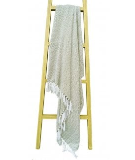 Regal Pure Cotton Throw in Ochre