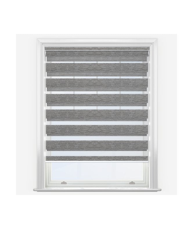 New Edge Blinds Relic Slate Grey Dimout Day & Night Roller Blind