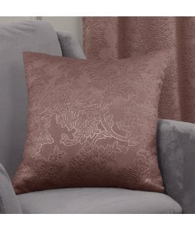 Royal Damask Collection Cushion Cover in Blush Pink