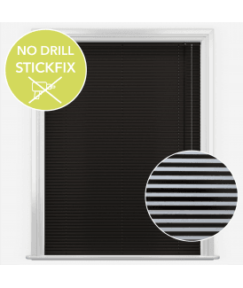 San Francisco No Drill Self Adhesive Stick Fix Vibe Trance Made to Measure Aluminium Venetian Blinds 25mm Slats