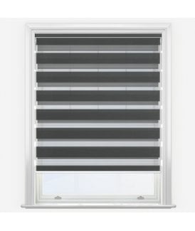 Seasons Grey Dimout Day & Night Roller Blind