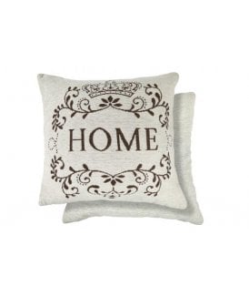 Simply Home Collection Chenille Cushion Cover in Natural