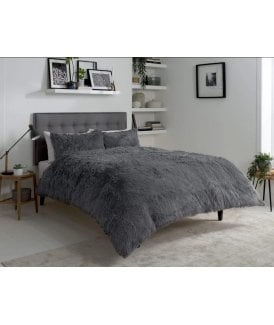 Snuggle & Cuddle Duvet Set in Charcoal