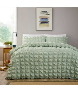 Soho Duvet Set in Sage Green
