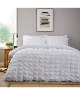 Soho Duvet Set in White