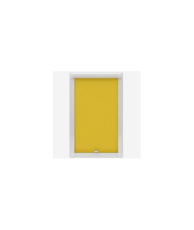 New Edge Blinds Sunshine Yellow Dimout Perfect Fit Roller Blind