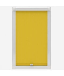 Sunshine Yellow Dimout Perfect Fit Roller Blind