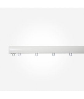 Surge Flat White Curtain Track Curtain Track