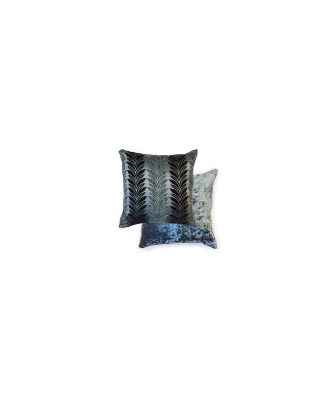 New Edge Blinds Trellis Collection Cushion Cover in Charcoal