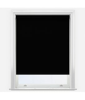 Unilux Black Made to Measure Blackout Roller Blind
