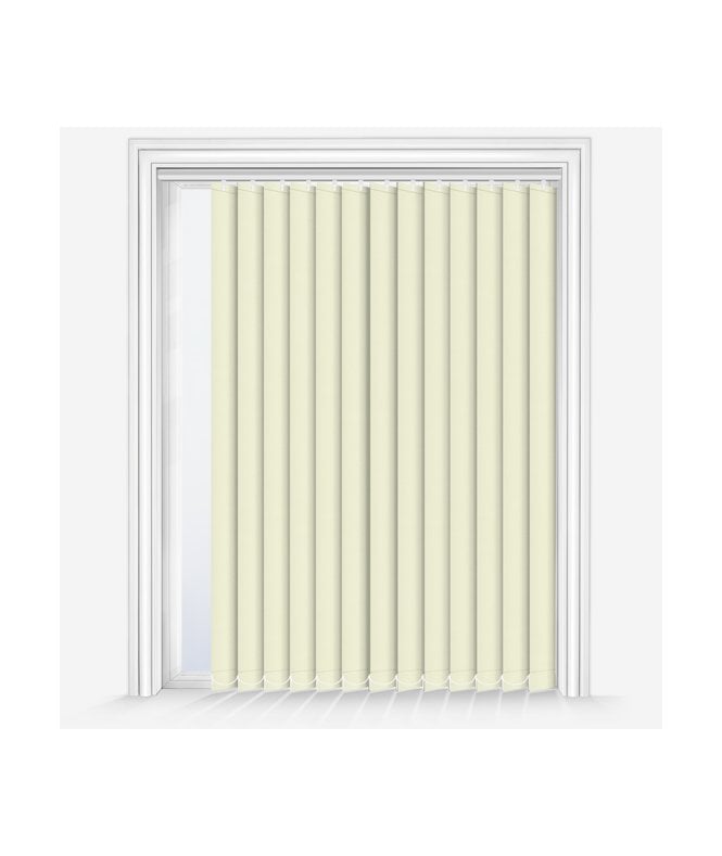 New Edge Blinds Unilux Butter Custom Made Blackout Vertical Blind