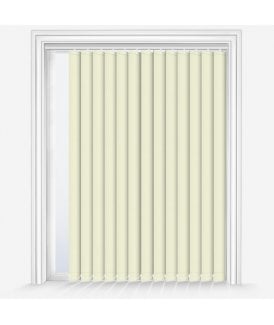 Unilux Butter Custom Made Blackout Vertical Blind