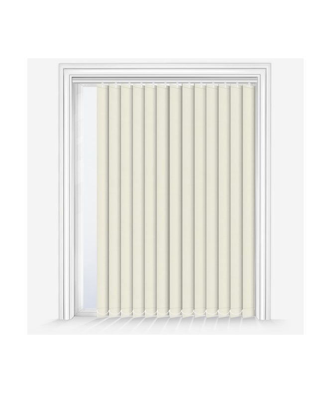 New Edge Blinds Unilux Cream Custom Made Blackout Vertical Blind