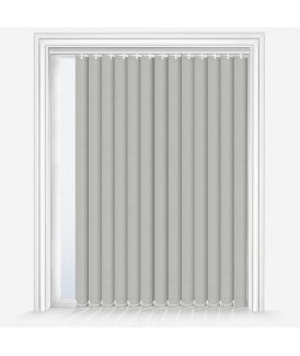 Unilux Grey Custom Made Blackout Vertical Blind