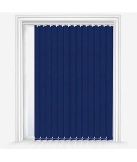 Unilux Royal Blue Custom Made Blackout Vertical Blind