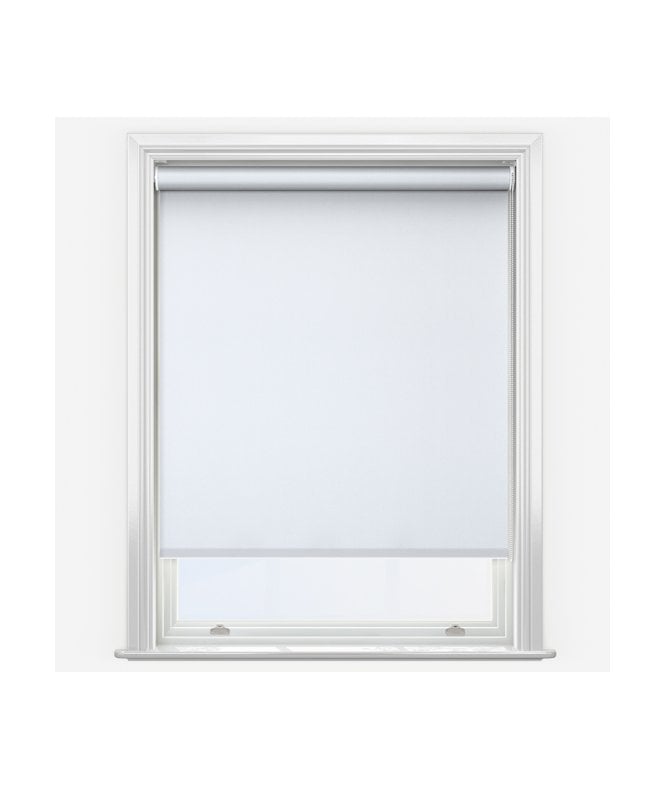 New Edge Blinds Unilux White Made to Measure Blackout Roller Blind