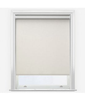 United Glitz Cream Made to Measure Blackout Roller Blind