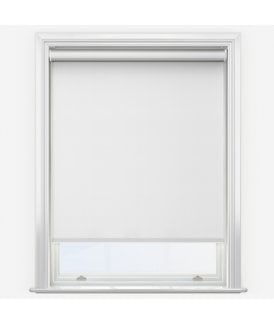 United Luxor White Made to Measure Blackout Roller Blind