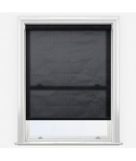 United Whiston Black Made to Measure Dimout Roller Blind