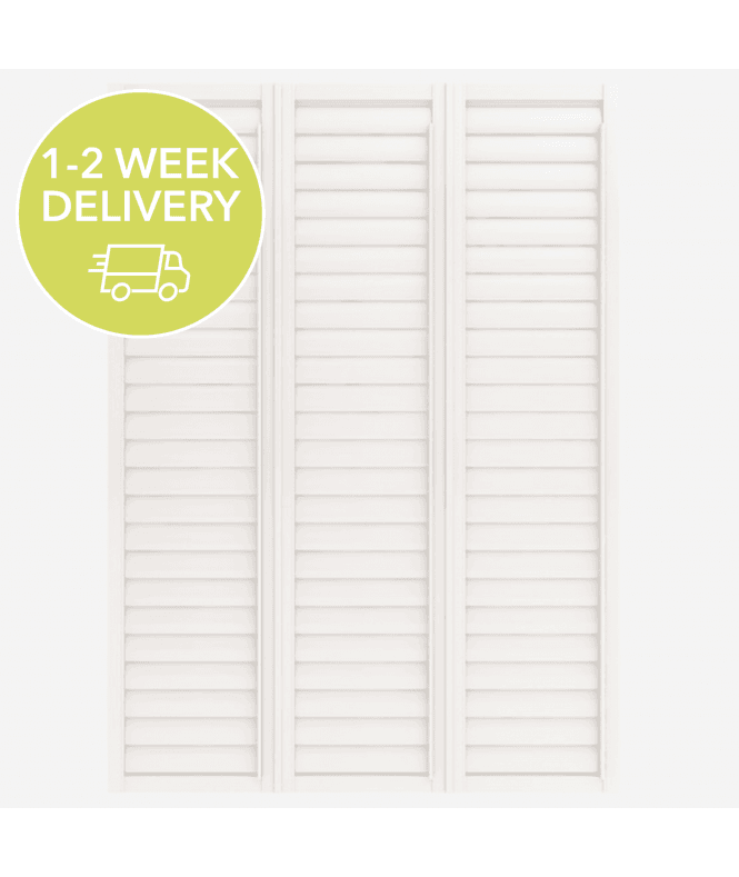 New Edge Blinds Urban Cotton White Perfect Fit Shutter