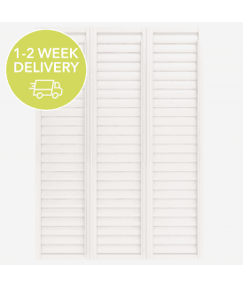 Urban Cotton White Perfect Fit Shutter