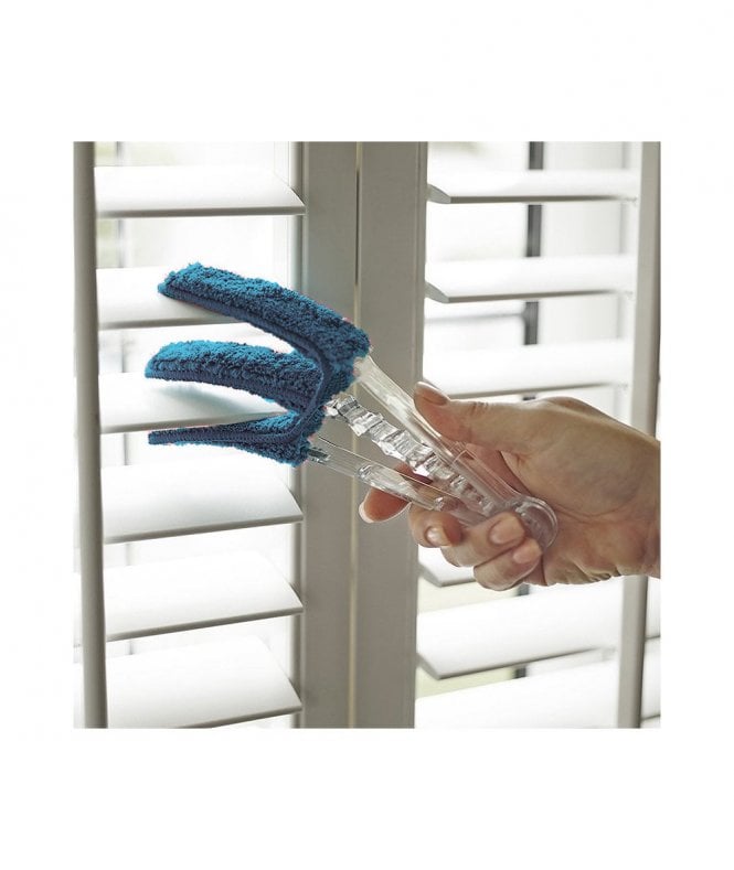 New Edge Blinds Venetian Blind Slat Cleaning Tool with 3 washable Microfibre sleeves