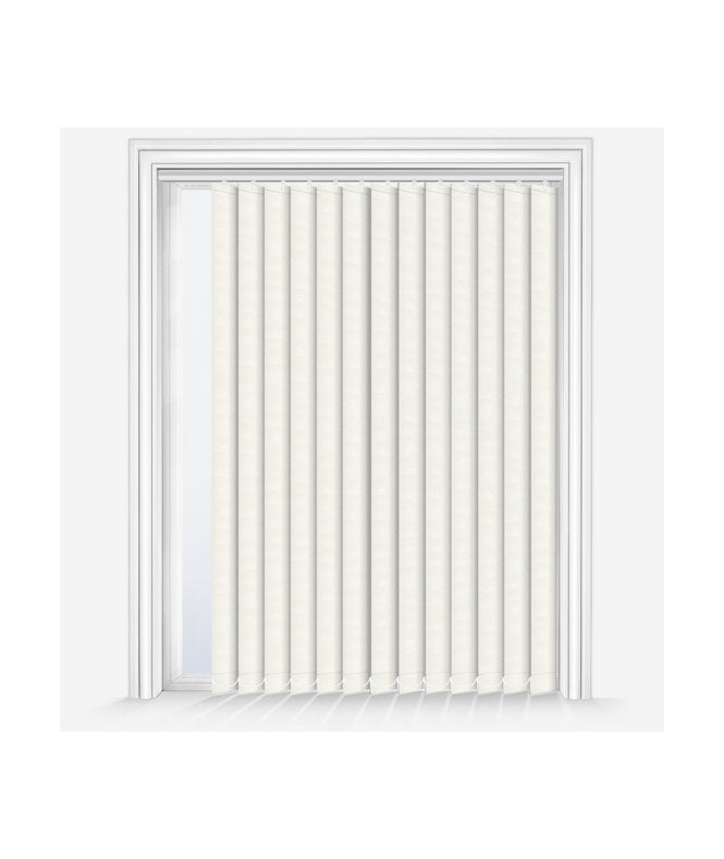 New Edge Blinds Verona Cream Custom Made Dimout Vertical Blind