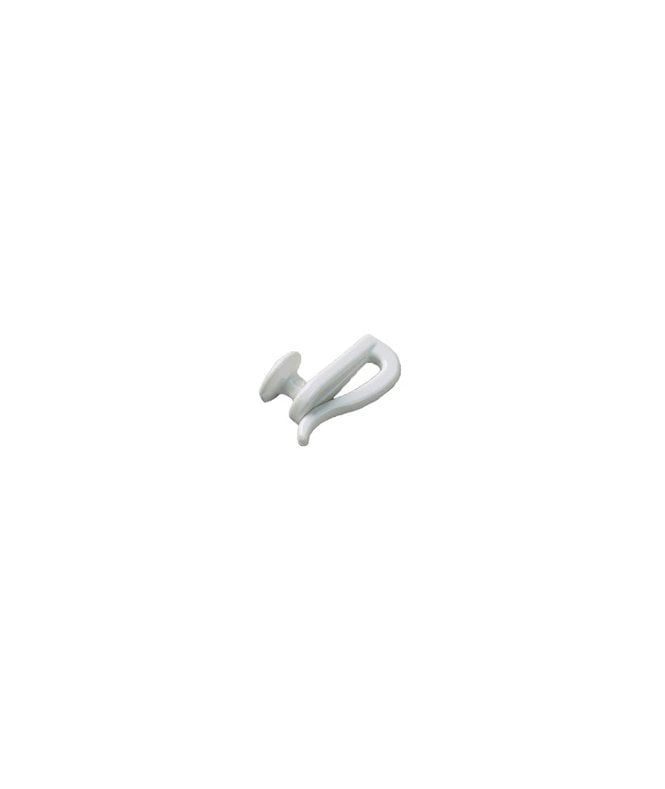 New Edge Blinds White Hidden Curtain Track Button Gliders